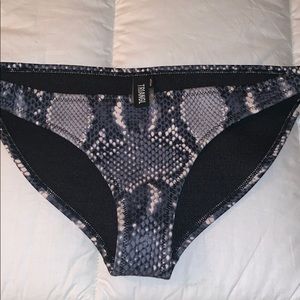 Snake skin Triangl bikini bottoms
